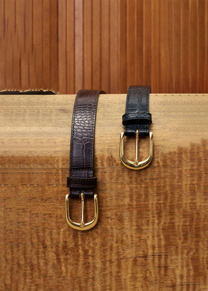 Maurois Belt - Marron Glace