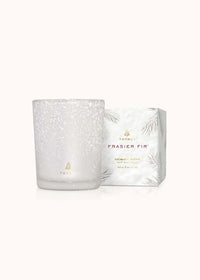 Frasier Fir Flocked Votive Candle - 2oz.