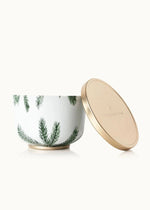 Frasier Fir Candle Tin With Gold Lid