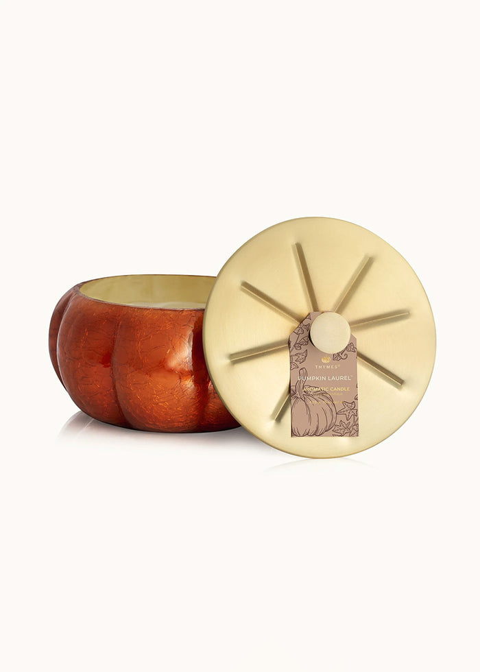 Pumpkin Laurel Large Candle - 15oz