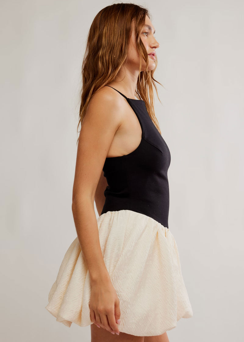 Tinsel Kiss Mini Dress - Black Tie Combo