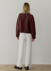 The Asher Sweater - Brown
