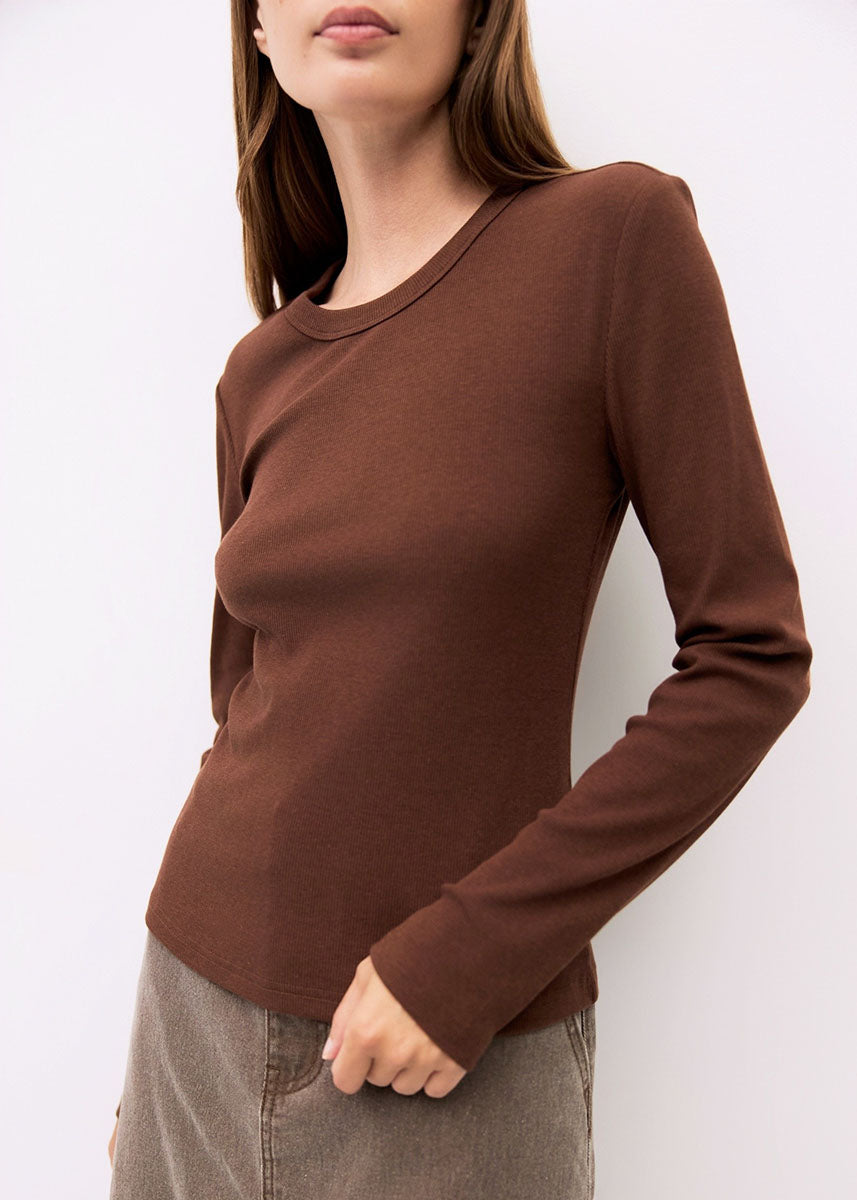 The Kathy Top - Brown