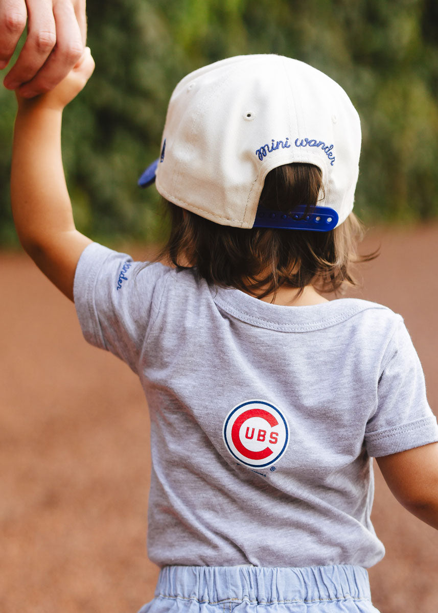 Toddler Cubbies Two-Tone Puff Hat - Royal