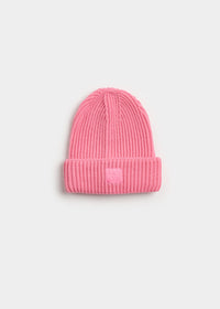Toddler Mad Hatter Ribbed Knit Beanie - Sachet Pink