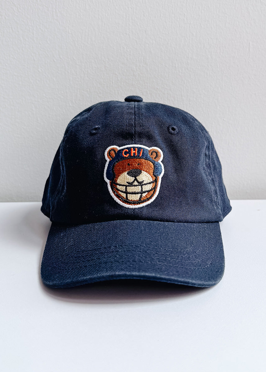 Toddler Bear Chicago Dad Hat - Navy