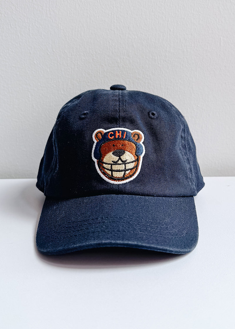 Toddler Bear Chicago Dad Hat - Navy