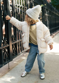 MAD HTR Heather Knit Beanie - Toddler - Heather Grey