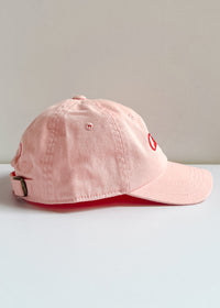 Toddler Chicago. Dad Hat - Pink & Red
