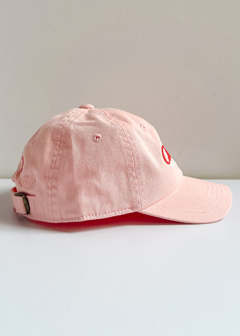 Toddler Chicago. Dad Hat - Pink & Red