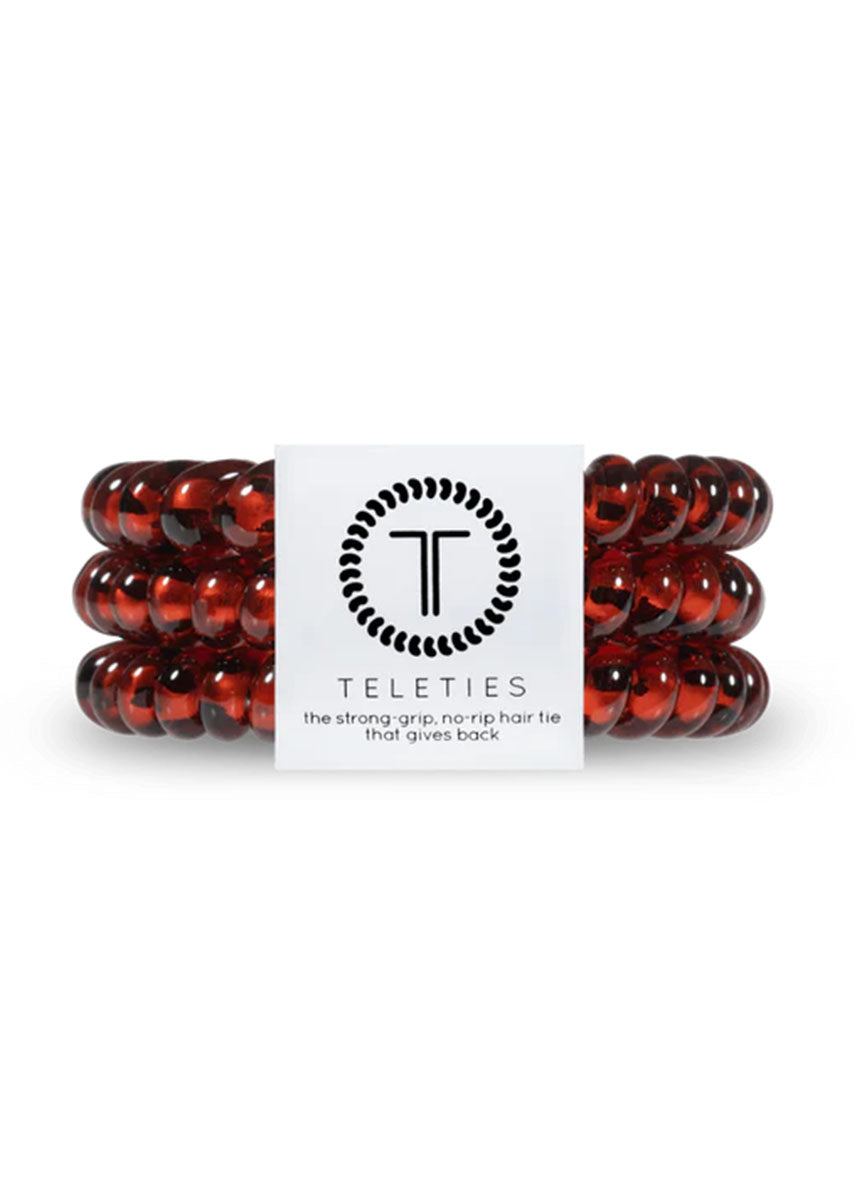 Small Hair Ties (Set Of 3) - Tortoise