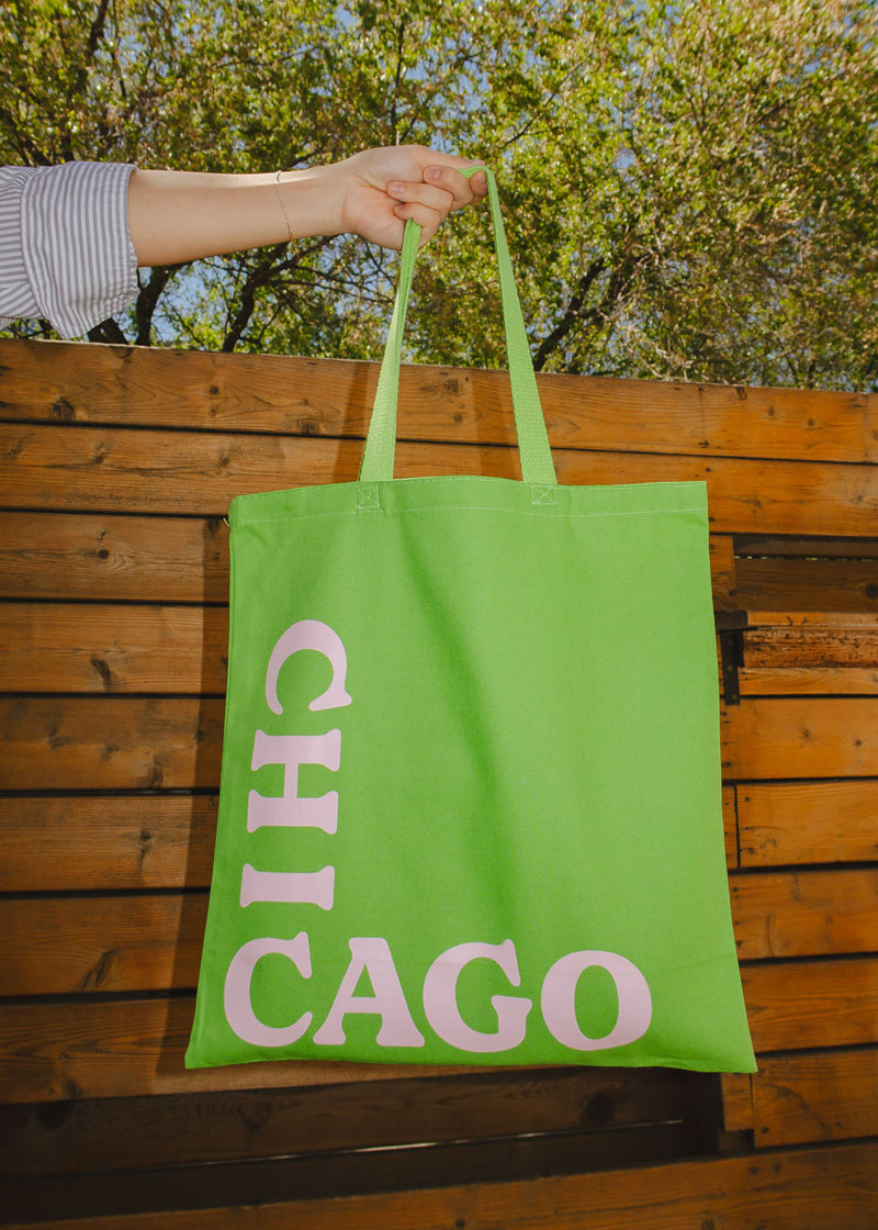 Chicago Tote - Lime