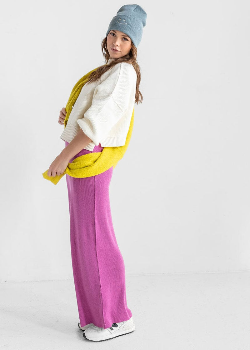 Adult Mad Hatter Smiley Cuff Beanie - Tourmaline