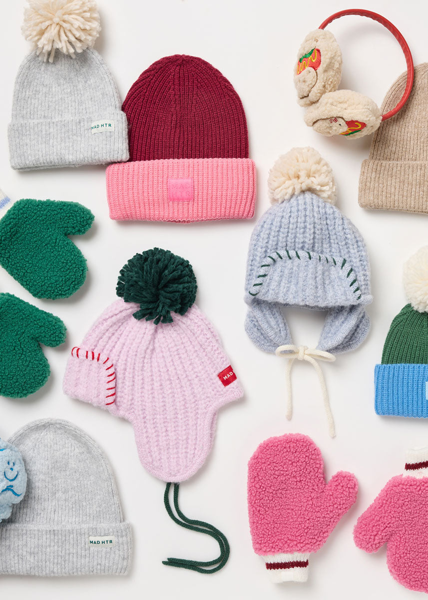 MAD HTR Trapper Hat - Youth - Pink