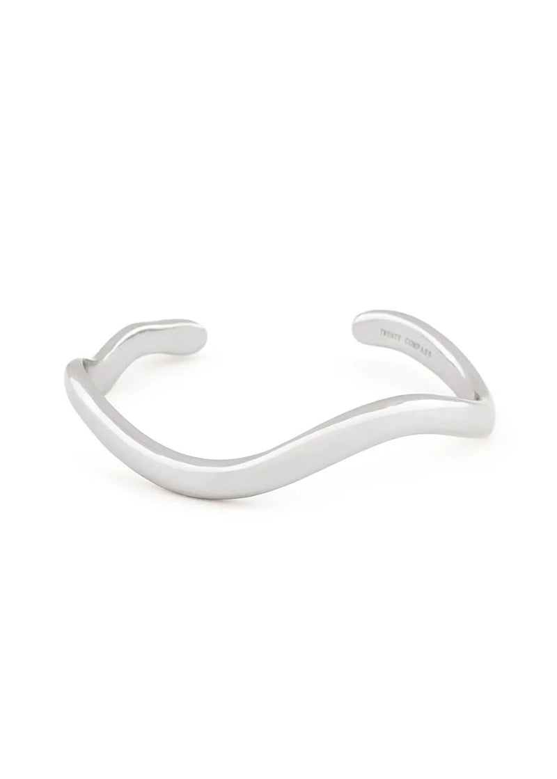 Curves Bracelet - Silver