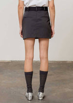 Amber Mini Skirt - Charcoal