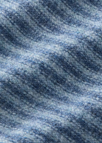 Baby Striped Pullover Sweater - Blue Melange