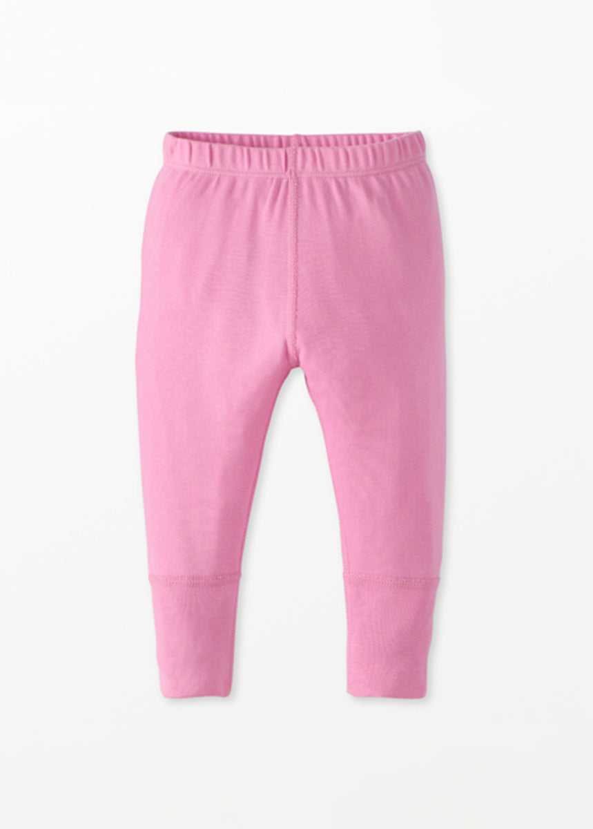 Baby Layette Wiggle Pants - Begonia Pink