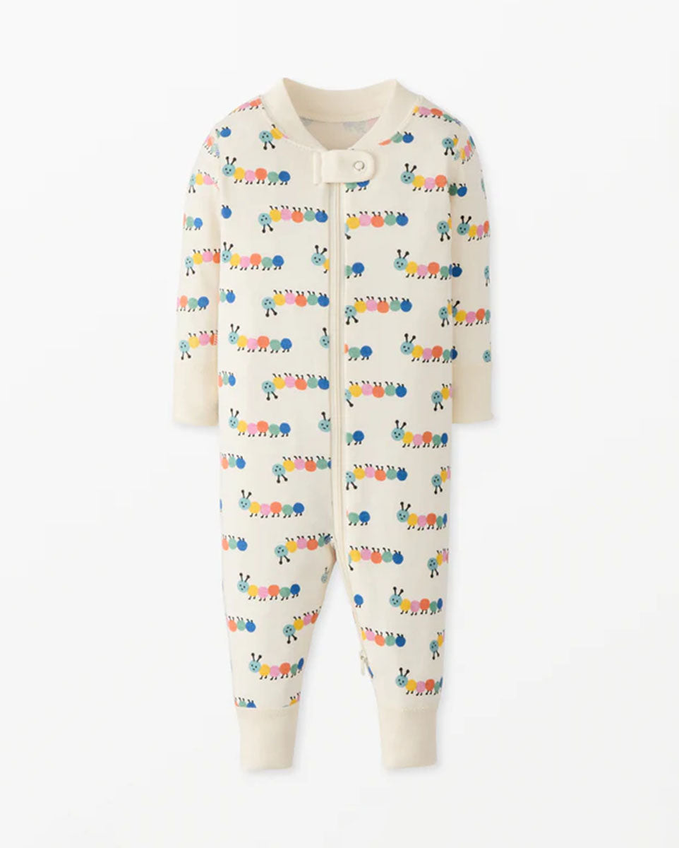 Baby 2-Way Zip Sleeper - Colorful Caterpillar