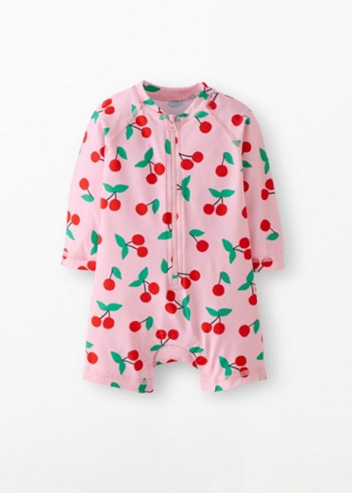 Baby Rashguard - Pink Cherries