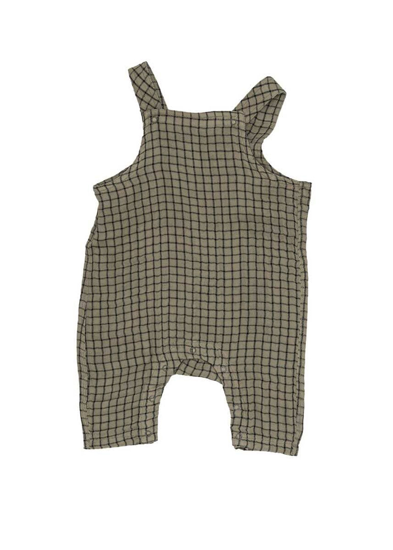 Overall Shortie - Slate Green