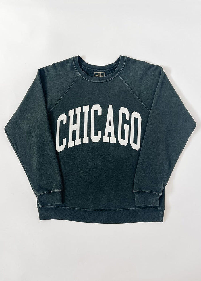 Chicago Classic Crew Sweatshirt - Vintage Black