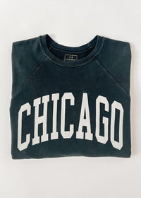 Chicago Classic Crew Sweatshirt - Vintage Black