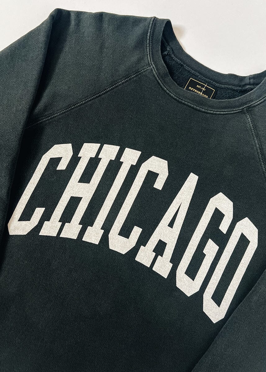 Chicago Classic Crew Sweatshirt - Vintage Black