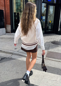 Fletcher Sweater Vest - Crystal