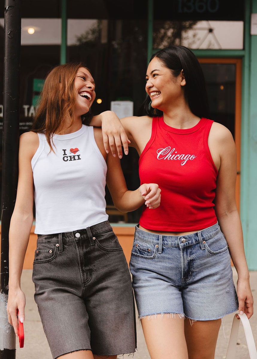 I <3 Chi Racer Tank