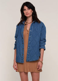 Vye Quilted Jacket - Pacific