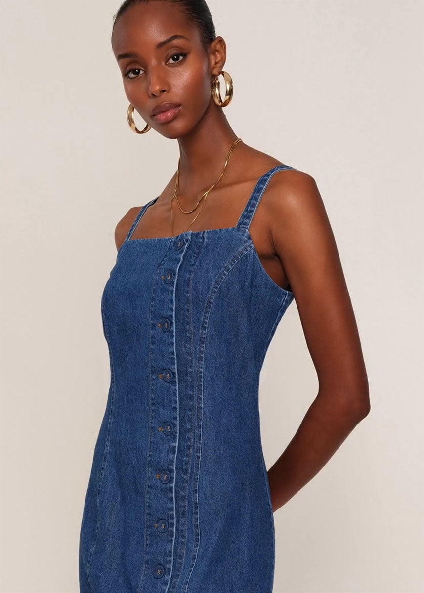 Gabrielle Mini Dress - Sea