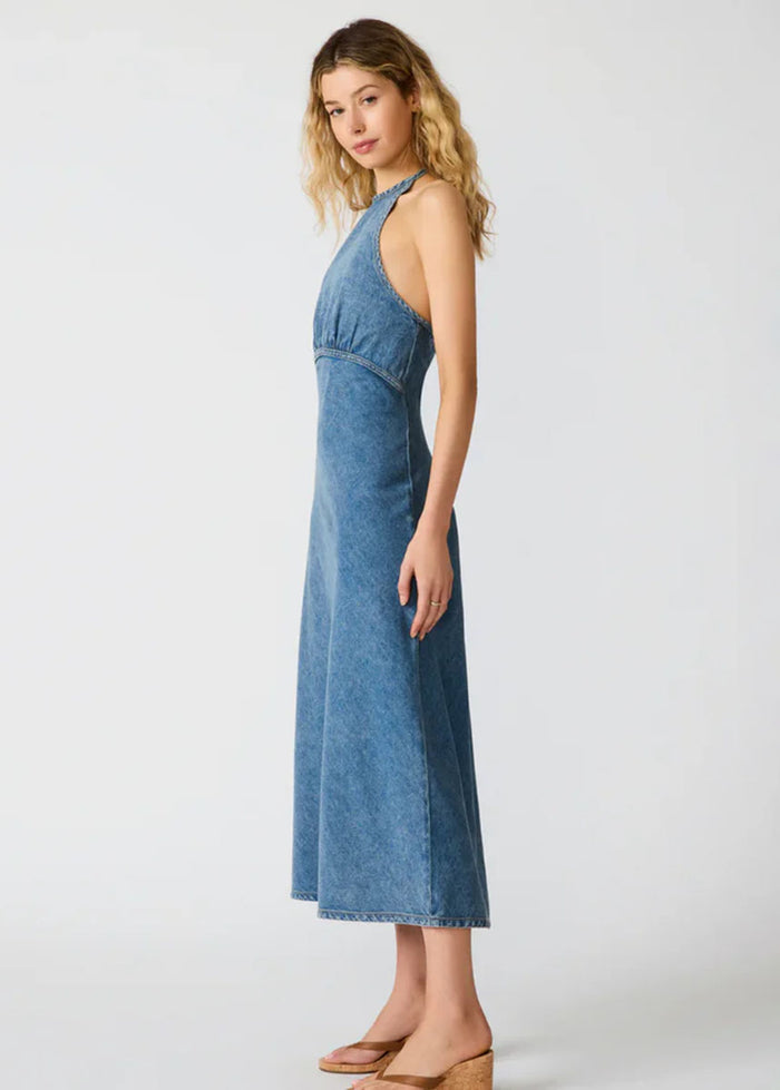 Vilma Dress - Blue Heather