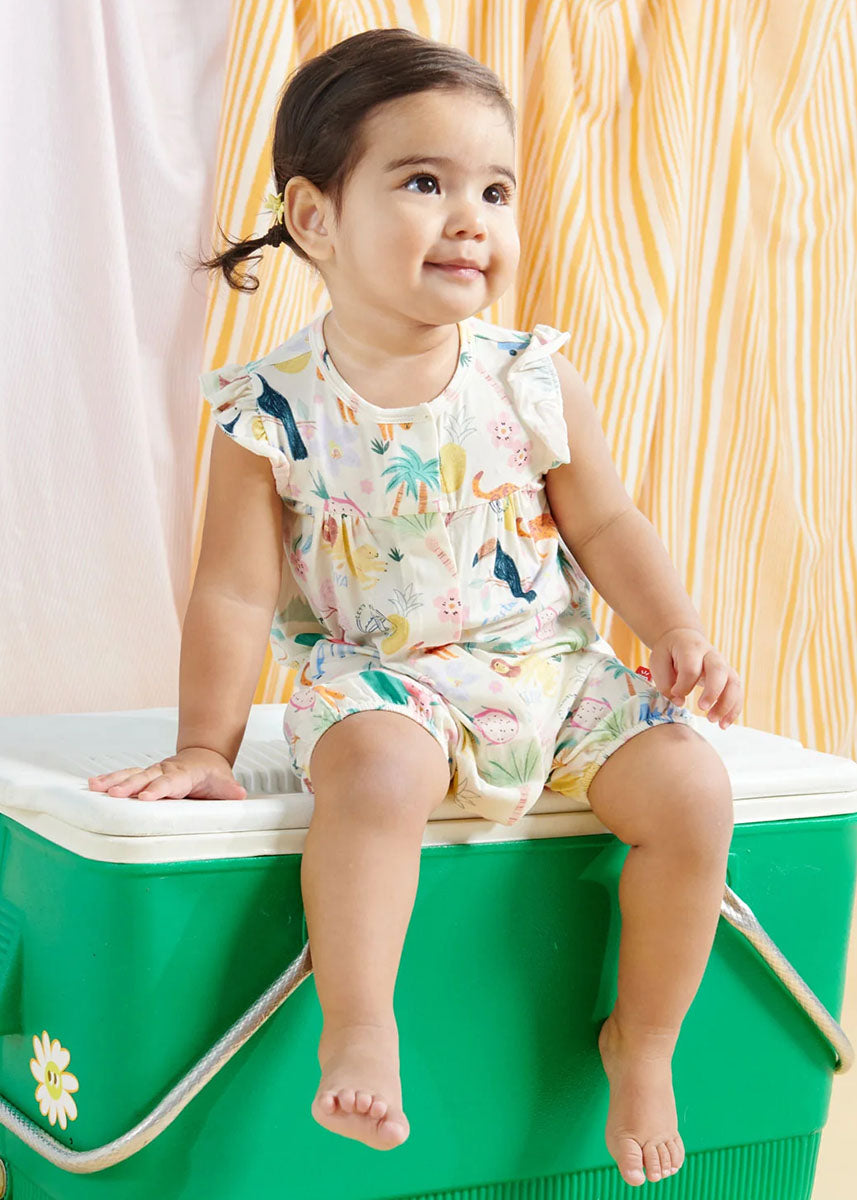 Modal Magnetic Romper - Wanderlust Wildlife