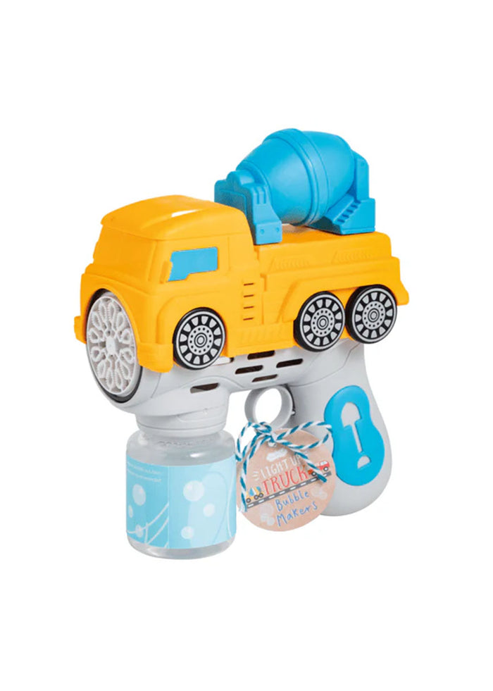 Yellow Cement Truck Bubble Maker