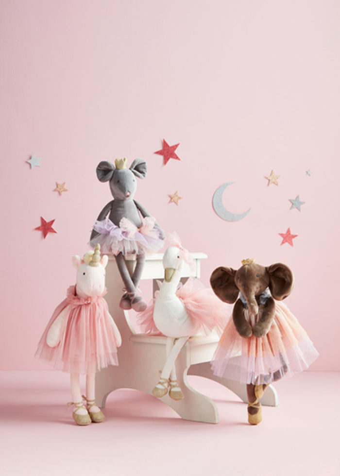 Elephant Princess Velvet Plushie