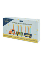 Hanukkah Express Menorah Train Set