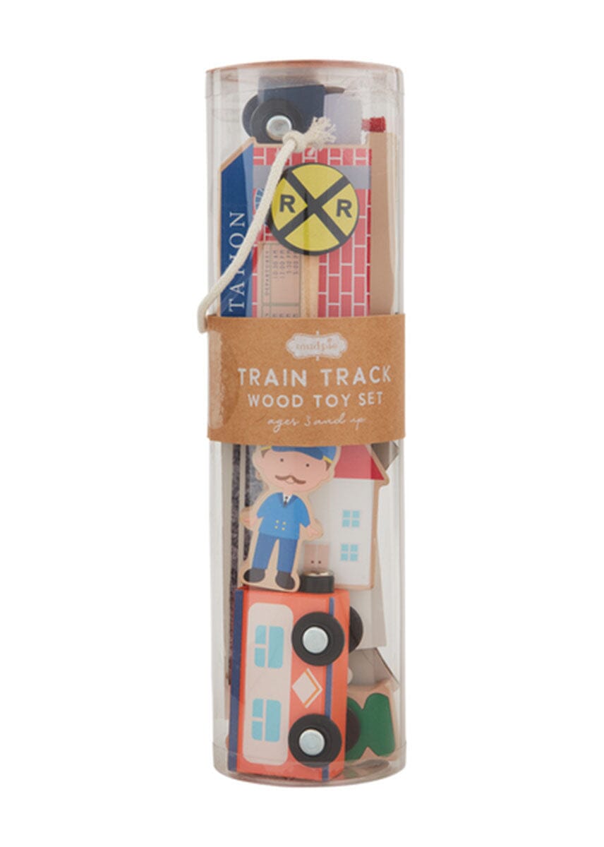 Wood Train Toy Set