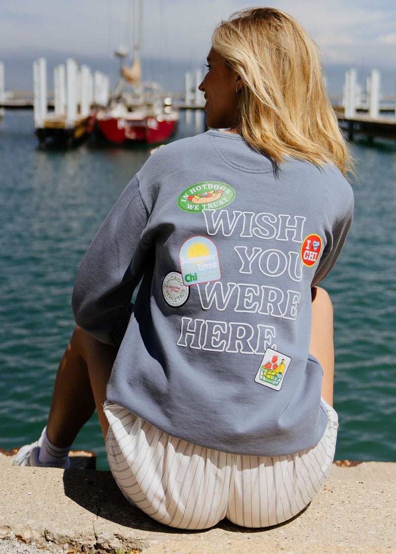 Wish You Were Here Crewneck Sweatshirt