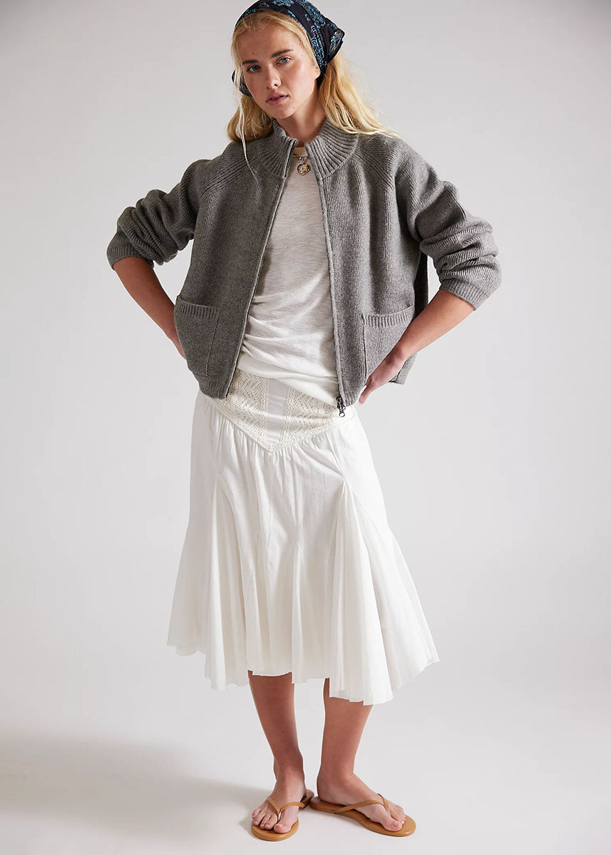WTF On It Half Zip - Cool Grey