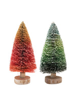 Ombre Sisal Bottle Brush Tree - Red