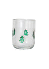 Holiday Icon Drinking Glass - Christmas Tree