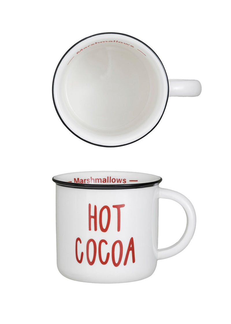 Hot Cocoa Stoneware Mug