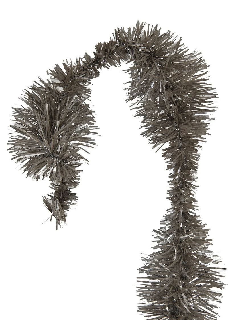 Tinsel Garland - Antique Silver