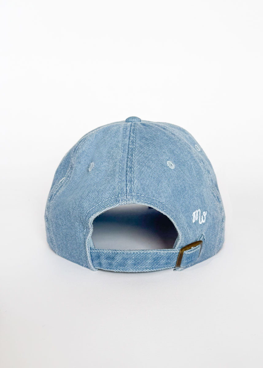 Youth Tiny Chi Hot Dog Icon Hat - Denim