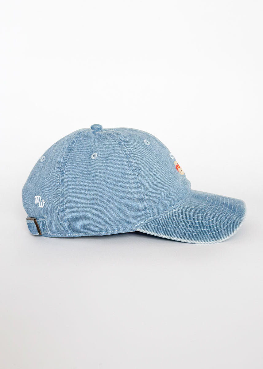 Youth Tiny Chi Hot Dog Icon Hat - Denim