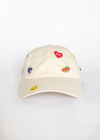 Youth Chicago Icons Hat - Ivory