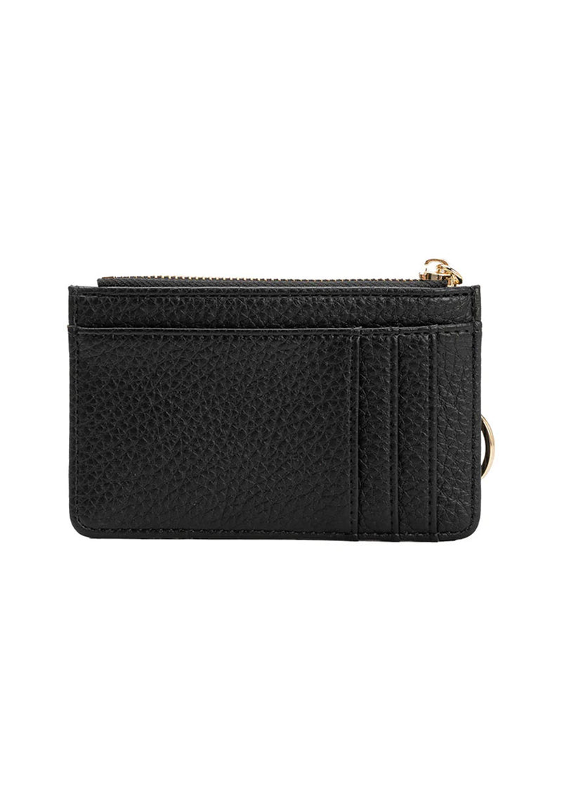 Lupe Keychain Wallet - Black