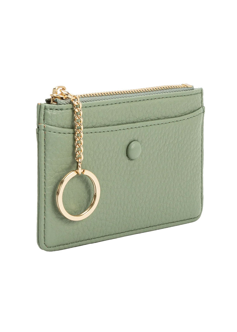 Lupe Keychain Wallet - Sage