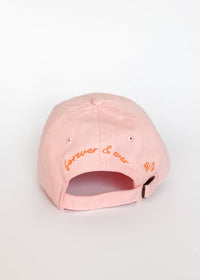 Youth Chicago Arch Dad Hat - Pink & Orange